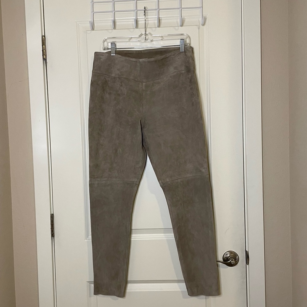 Poetry 100% suede pants
